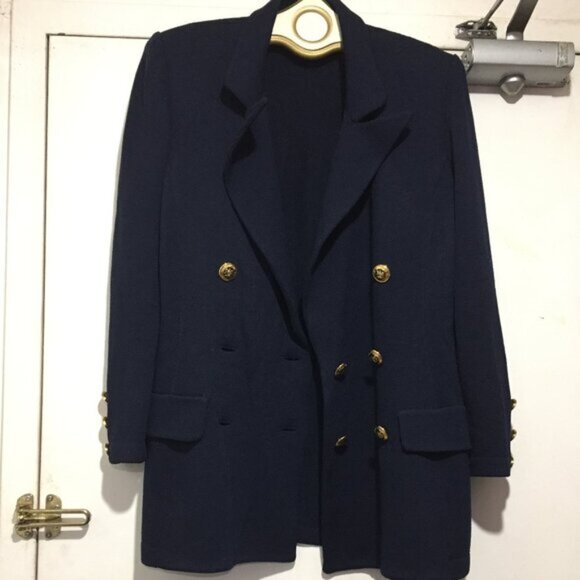ST JOHN BASIC WOOL CLASSIC JACKETS SIZE 10 - Picture 5 of 14